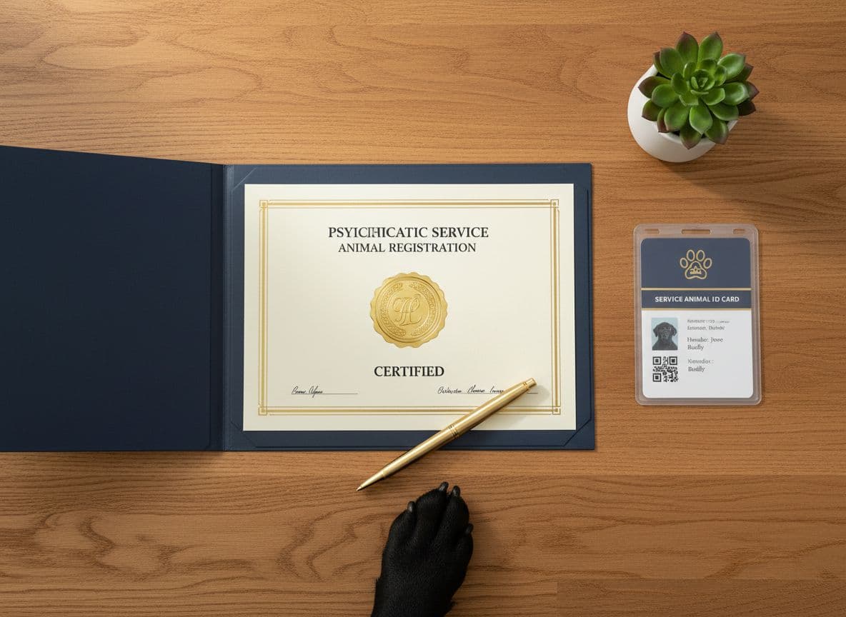 Psychiatric Service Dog Registration